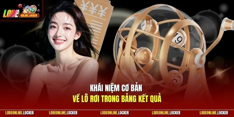 Khái niệm cơ bản về lô rơi trong bảng kết quả